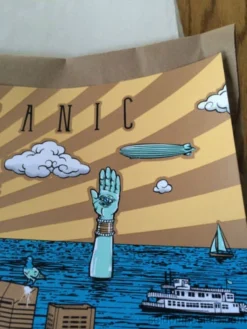 Widespread Panic - 2014 Shock Studios Poster Print Cleveland OH Jacobs Pavillion