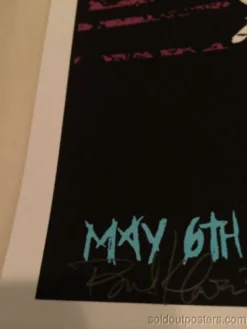 Queens Of The Stone Age - 2014 Poster Print Brad Klausen St Paul MN QOTSA