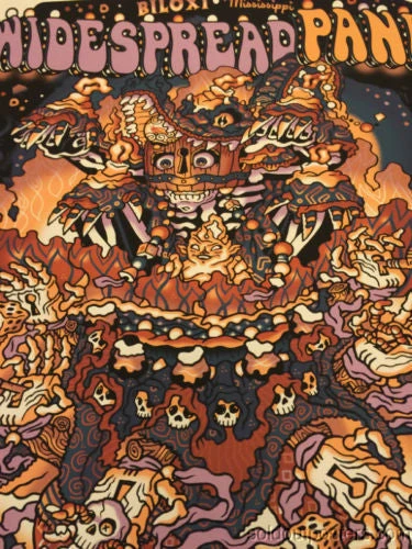 Gig Posters Widespread Panic 2014 Guy Burwell Poster Print Mississippi Coast Coliseum Biloxi 4 Gig Posters Widespread Panic 2014 Guy Burwell Poster Print Mississippi Coast Coliseum Biloxi