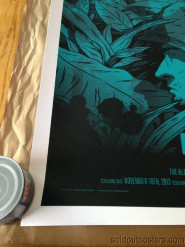 Platoon - 2013 Johnny Dombrowski Poster Print Numbered Ed Of 125 Mondo 1st Ed 6 Platoon - 2013 Johnny Dombrowski Poster Print Numbered Ed Of 125 Mondo 1st Ed