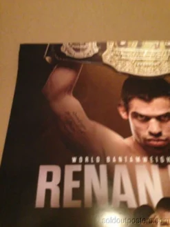 Sold Out Posters UFC 173 - 2014 Poster Renan Barao Vs TJ Dillshaw Lawler Vs. Ellenberger Print MGM