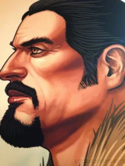 Kraven - 2014 Mike Mitchell Poster Print Signed And #'d MONDO Static Medium