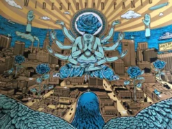 Widespread Panic - 2014 Shock Studios Poster Print Cleveland OH Jacobs Pavillion