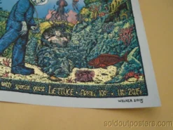 Gig Posters Umphreys McGee - David Welker Poster St. Augustine, FL 1st