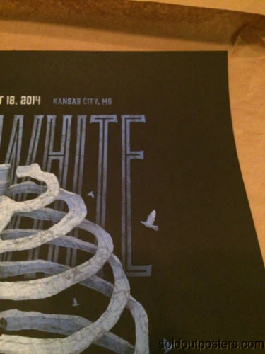 Jack White - 2014 DKNG Poster Print 1st Edition Midland Theater Kansas City Gig Posters 6 Jack White - 2014 DKNG Poster Print 1st Edition Midland Theater Kansas City Gig Posters