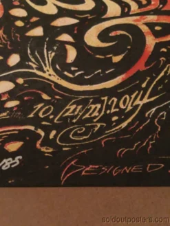 Widespread Panic - Miles Tsang DAWN Poster Print St. Louis MO Peabody Opera Gig Posters 15 Widespread Panic - Miles Tsang DAWN Poster Print St. Louis MO Peabody Opera Gig Posters