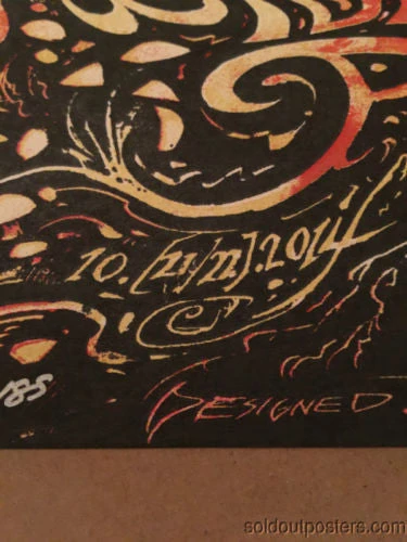 Widespread Panic - Miles Tsang DAWN Poster Print St. Louis MO Peabody Opera Gig Posters 9 Widespread Panic - Miles Tsang DAWN Poster Print St. Louis MO Peabody Opera Gig Posters