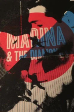 Marina - Delicious Design Poster Print Chicago, IL Lincoln Hall Young The Giant