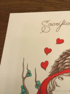 Art Prints Sacrifice For Love - 2014 Zed1 Poster Print UTBNY Hand Signed And Numbered/20