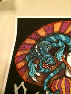 Queens Of The Stone Age - 2014 Poster Print Brad Klausen St Paul MN QOTSA