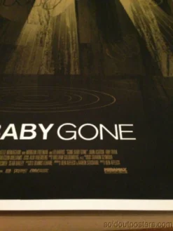 Gone Baby Gone - Adam Simpson Poster Print Mondo Numbered 1st Edition