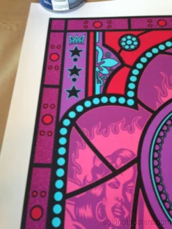 Queens Of The Stone Age The Night Porter - 2013 Justin Hampton Poster US Edition