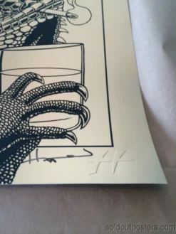 Queens Of The Stone Age - 2014 Justin Hampton Poster Print QOTSA Portland, GOLD 12 Queens Of The Stone Age - 2014 Justin Hampton Poster Print QOTSA Portland, GOLD