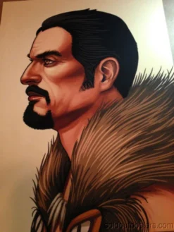 Kraven - 2014 Mike Mitchell Poster Print Signed And #'d MONDO Static Medium