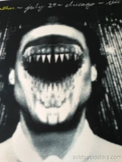 The Dead Weather 07/29/2009 Rob Jones Poster Print Chicago Vic Night 2 S/N