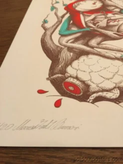 Art Prints Sacrifice For Love - 2014 Zed1 Poster Print UTBNY Hand Signed And Numbered/20