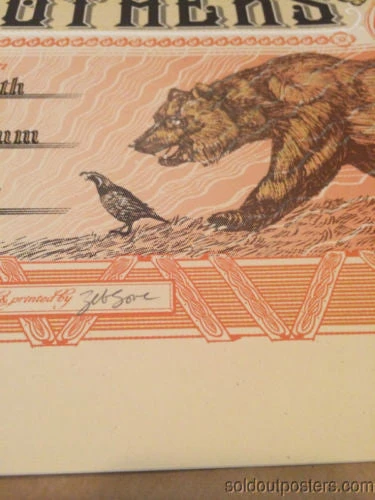 The Avett Brothers - 2014 Zeb Love Poster Print Shrine Auditorium Los Angeles Gig Posters 7 The Avett Brothers - 2014 Zeb Love Poster Print Shrine Auditorium Los Angeles Gig Posters