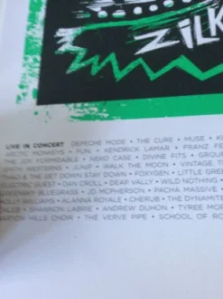 Austin City Limits Festival - 2013 Carlos Hernandez Poster #'d Print ACL Weekend 2