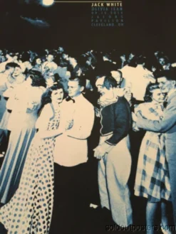 Gig Posters Jack White - 2014 Rob Jones Poster Print Jacobs Pavilion Cleveland Ohio Olivia J