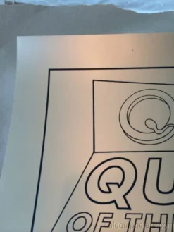 Queens Of The Stone Age - 2014 Justin Hampton Poster Print QOTSA Portland, GOLD 10 Queens Of The Stone Age - 2014 Justin Hampton Poster Print QOTSA Portland, GOLD