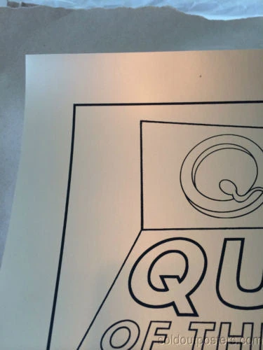 Queens Of The Stone Age - 2014 Justin Hampton Poster Print QOTSA Portland, GOLD 5 Queens Of The Stone Age - 2014 Justin Hampton Poster Print QOTSA Portland, GOLD