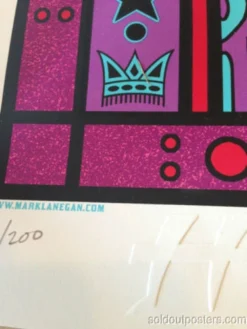 Queens Of The Stone Age The Night Porter - 2013 Justin Hampton Poster US Edition