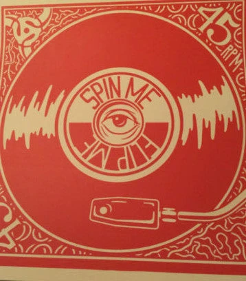 Spin Me Flip Me - 2014 Art Print Nick Perry Hand Signed Edition Of X/9 No Vinyl Gig Posters 3 Spin Me Flip Me - 2014 Art Print Nick Perry Hand Signed Edition Of X/9 No Vinyl Gig Posters