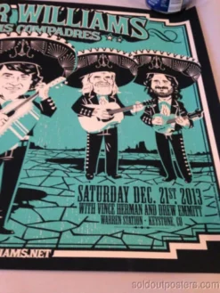Keller Williams String Cheese Incident Leftover Salmon Poster Print Darin Shock Gig Posters