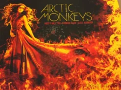 Gig Posters Arctic Monkeys - 2014 Todd Slater Poster Seattle, WA Paramount Theatre Red 10 Gig Posters Arctic Monkeys - 2014 Todd Slater Poster Seattle, WA Paramount Theatre Red