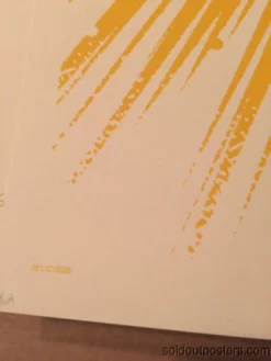 Nat Nerd - 20011 Delicious Design Poster Print Art Print Signed Numbered Gig Posters