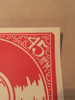 Spin Me Flip Me - 2014 Art Print Nick Perry Hand Signed Edition Of X/9 No Vinyl Gig Posters 11 Spin Me Flip Me - 2014 Art Print Nick Perry Hand Signed Edition Of X/9 No Vinyl Gig Posters