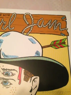 Gig Posters Pearl Jam - 2013 Frank Kozik Poster Print Oakland, CA Oracle Arena