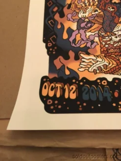 Gig Posters Widespread Panic 2014 Guy Burwell Poster Print Mississippi Coast Coliseum Biloxi 14 Gig Posters Widespread Panic 2014 Guy Burwell Poster Print Mississippi Coast Coliseum Biloxi