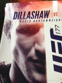 Sold Out Posters UFC 177 -2014 Poster Print Dillashaw Vs. Barao II 2 MMA