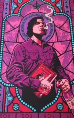 Queens Of The Stone Age The Night Porter - 2013 Justin Hampton Poster US Edition