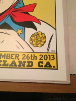 Gig Posters Pearl Jam - 2013 Frank Kozik Poster Print Oakland, CA Oracle Arena