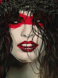 Queens Of The Stone Age - 2014 Rhys Cooper Poster NIN QOTSA Rod Laver Melbou