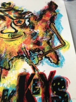 The Black Keys - 2008 Dan Grzeca Poster Wiltern Theatre Los Angeles S/N