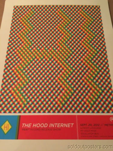 The Hood Internet - 2014 Delicious Design Poster Print Chicago, IL Metro 3 The Hood Internet - 2014 Delicious Design Poster Print Chicago, IL Metro