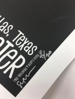 Of Montreal - 2010 Todd Slater Poster Dallas, TX Granada Theater Gig Posters