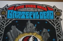 Grateful Dead - 2015 Alan Forbes Poster Chicago, IL Steal Your Face 14 Grateful Dead - 2015 Alan Forbes Poster Chicago, IL Steal Your Face