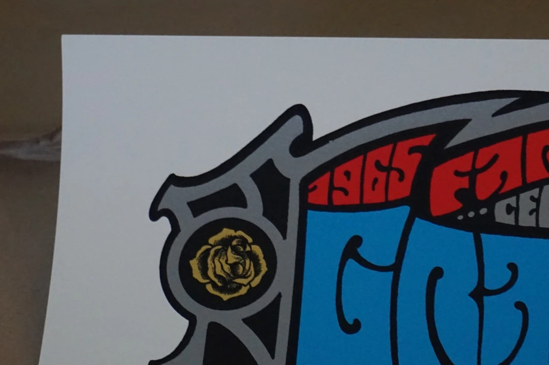 Grateful Dead - 2015 Alan Forbes Poster Chicago, IL Steal Your Face 7 Grateful Dead - 2015 Alan Forbes Poster Chicago, IL Steal Your Face