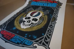 Grateful Dead - 2015 Alan Forbes Poster Chicago, IL Steal Your Face 19 Grateful Dead - 2015 Alan Forbes Poster Chicago, IL Steal Your Face