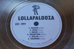 Sold Out Posters Lollapalooza - 2016 25th Anniversary Poster Chicago Grant Park FOIL