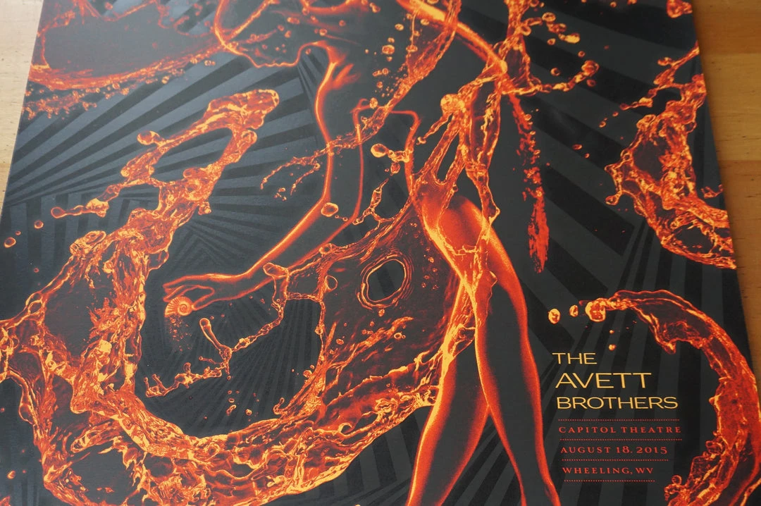 The Avett Brothers - 2015 Todd Slater Poster Print Wheeling, WV Capitol X/200 4 The Avett Brothers - 2015 Todd Slater Poster Print Wheeling, WV Capitol X/200