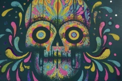 Art Prints The End - 2016 Drew Millward Poster FOIL Variant Bones