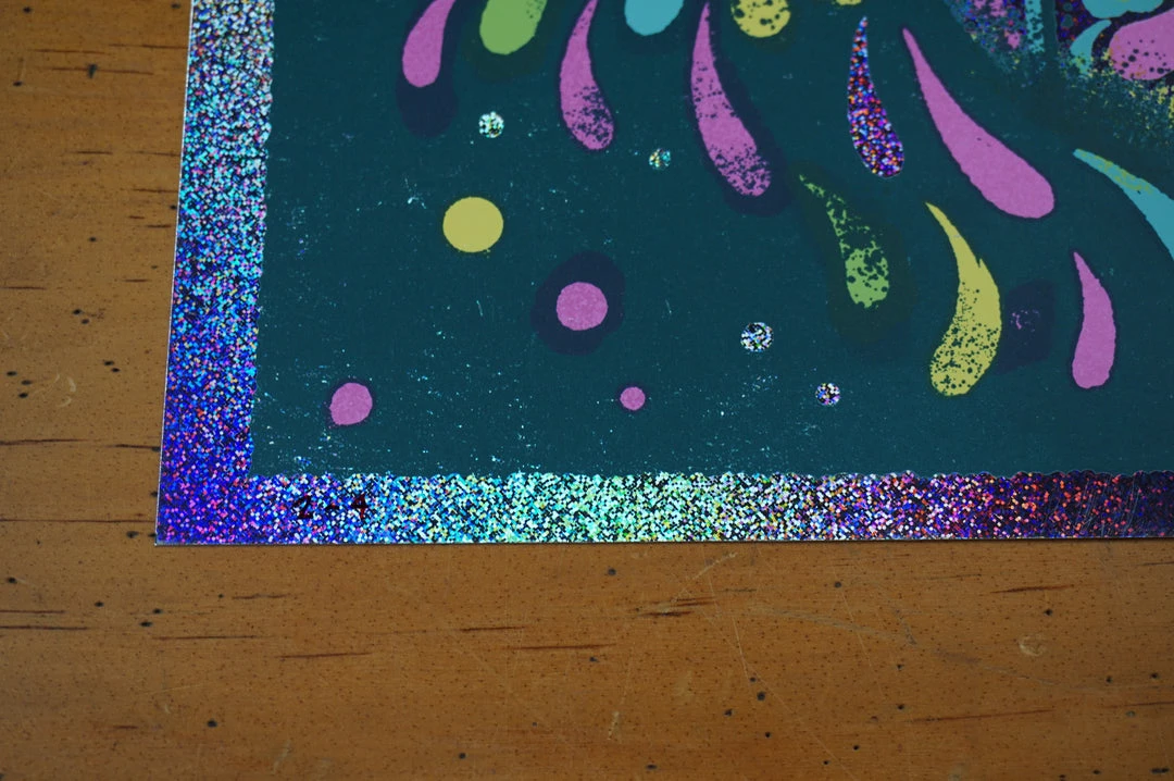 Art Prints The End - 2016 Drew Millward Poster FOIL Variant Bones 8 Art Prints The End - 2016 Drew Millward Poster FOIL Variant Bones