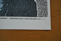 Gig Posters Ray Lamontagne - 2006 Print Mafia Poster Knoxville, TN Bijou Theatre