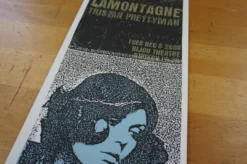 Gig Posters Ray Lamontagne - 2006 Print Mafia Poster Knoxville, TN Bijou Theatre
