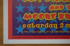 Big Star - 2002 Dennis Loren Poster Fillmore Auditorium